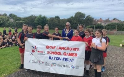 Commonwealth games 2022 – The relay baton comes to school!
